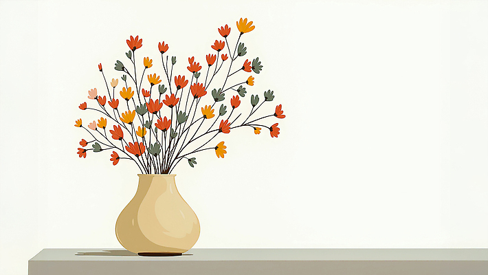 식물 디자인 꽃 가구 컨셉 감각 생태계 파일형식 꽃병 탁자 장식 컬러 자연 인테리어 정원 풍경 부드러움 분위기 가정 예술 조화 공간 심플 국내일러스트 일러스트 JPG