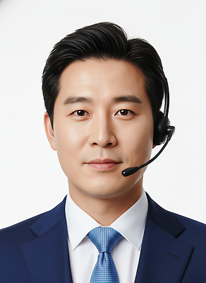 JPG 편집이미지 남자 기술 대화 정장 헤드셋 업무 작업 상담원 고객 서비스 통화 소통 의료성형뷰티 편집실사 AI인물포토 AI콘텐츠 옷 음향기기 컨셉 모션 말하기 사람 헤드폰 사무원 CG 파일형식 AI포토