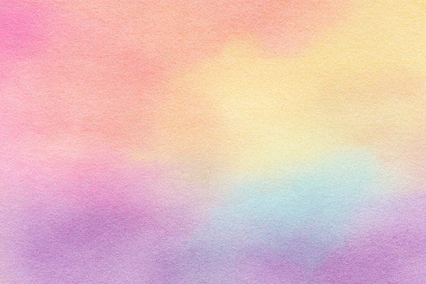 JPG 편집이미지 디자인 예술 분홍색 컬러 백그라운드 수채화 파란색 노란색 부드러움 조화 조합 효과 편집실사 AI포토 AI콘텐츠 감각 CG 파일형식