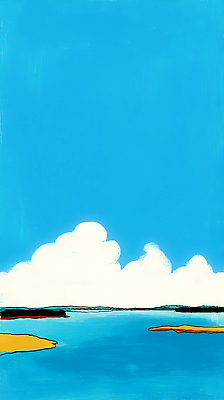 JPG 바다 섬 일러스트 자연 하늘 바람 날씨 풍경 해변 야외 물 여름 파란색 햇빛 자유 흰색 대기 뷰티풀 수평선 국내일러스트 AI일러스트 AI콘텐츠 자연요소 계절 컬러 컨셉 태양 생태계 파일형식