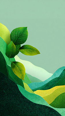 JPG 나무 식물 편집이미지 물결 컬러 잎 자연 산 풍경 초록색 환경 땅 장면 뷰티풀 이미지편집 AI컴퓨터그래픽 AI콘텐츠 생태계 파일형식