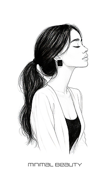 뷰포인트 컬러 컨셉 장신구 표정 숙이기 미술 사람 신체부위 파일형식 여자 옆모습 고개숙이기 머리 스타일 귀걸이 패션 미니멀 그림 스케치 단순화된 미소 검은색 표현 뷰티풀 우아함 포즈 감정 헤어스타일 국내일러스트 일러스트 PSD