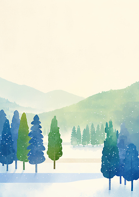 자연요소 식물 계절 컨셉 날씨 감각 생태계 파일형식 숲 산 나무 백그라운드 하늘 자연 겨울 풍경 바람 오브젝트 거리 흐름 대기 부드러움 국내일러스트 일러스트 JPG