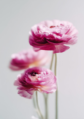 JPG 식물 편집이미지 디자인 꽃잎 꽃 분홍색 컬러 자연 생명 봄 성장 원형 조화 라넌큘러스 뷰티풀 편집실사 AI포토 AI콘텐츠 도형 계절 CG 생태계 파일형식