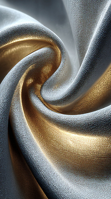 JPG 모양 편집이미지 디자인 예술 컬러 하늘색 패턴 재료 금색 소용돌이 직물 질감 부드러움 섬유 편집실사 AI컴퓨터그래픽 AI콘텐츠 무늬 파란색 회오리 감각 CG 파일형식