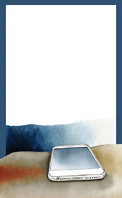 컬러 가구 라이프 전자제품 생태계 파일형식 핸드폰 탁자 수평선 백그라운드 풍경 일상 장면 전화기 자연 디자인 오브젝트 위치 공간 감각 시선 노란색 국내일러스트 일러스트 JPG