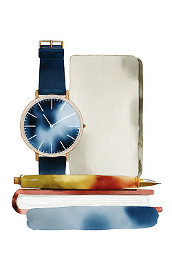 JPG 디자인 시계 일러스트 문구용품 직장 일상 책 학습 필기구 연필 공책 도구 시간 사무 계획 정리 준비물 창의성 국내일러스트 AI일러스트 AI콘텐츠 교육 컨셉 회사 학용품 라이프 업무 오브젝트 파일형식