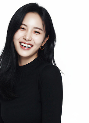 JPG 편집이미지 긴머리 여자 얼굴 표정 미소 웃음 청춘 카메라 믿음 귀걸이 촬영 의료성형뷰티 스타일 편집실사 AI인물포토 AI콘텐츠 헤어스타일 감정 컨셉 장신구 사람 신체부위 전자제품 CG 파일형식 AI포토