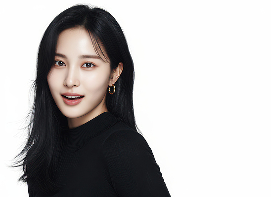 JPG 모델 편집이미지 헤어스타일 패션 얼굴 포즈 백그라운드 상의 스튜디오 미소 웃음 뷰티 카메라 검은색 촬영 의료성형뷰티 편집실사 AI인물포토 AI콘텐츠 옷 컬러 표정 신체부위 전자제품 CG 파일형식 AI포토