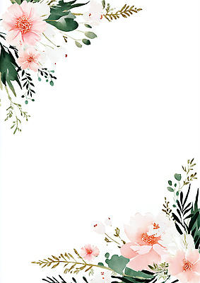 JPG 디자인 꽃 포스터 백그라운드 잎 패턴 일러스트 자연 프레임 장식 여름 장미 봄 흰색 신선 민트 그림 수국 창의성 스타일 국내일러스트 AI일러스트 AI콘텐츠 식물 계절 컬러 무늬 허브 생태계 파일형식