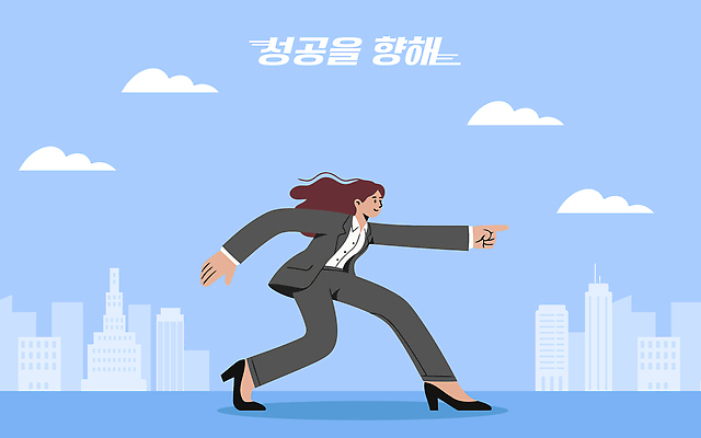 손 옷 컨셉 관계 모션 사람 손짓 성인 파일형식 벡터 비즈니스 여자 달리기 목표 도시 정장 청년 손가락 가리킴 백그라운드 하늘 노력 성공 친구 커리어 성장 방향 작업 국내일러스트 일러스트 AI파일