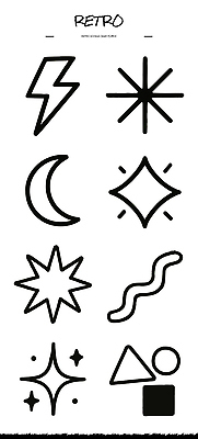 문자 무늬 파일형식 벡터 기호 디자인 그래픽 패턴 모양 선 도형 창의성 복고 모던 장식 특징 대칭 스타일 국내일러스트 일러스트 AI파일 낙서