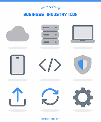 아이콘 문자 컨셉 전자제품 핸드폰 스마트기기 서비스 파일형식 벡터 비즈니스 클라우드서비스 서버 컴퓨터 노트북 스마트폰 보호 자료 업로드 코드 기호 작업 소프트웨어 기술 2D아이콘 AI파일