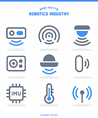 아이콘 문자 공학 파일형식 벡터 로봇 산업 기호 센서 기술 자료 기계 장비 디자인 그래픽 전자제품 측정 통신 기계공학 2D아이콘 AI파일