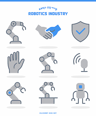 아이콘 문자 음향기기 컨셉 안전 신체부위 파일형식 벡터 로봇 산업 디자인 기호 팔 손 보안 마이크 기술 자동화 기계 혁명 시스템 AI_인공지능 2D아이콘 AI파일