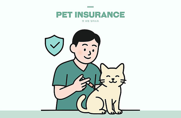 동물 감정 컨셉 포유류 의학 의료기기 병원 반려동물 의사 보험 파일형식 벡터 수의사 고양이 주사기 보호자 동물병원 건강 운세 치료 예방 보장 안전 행복 서비스 고객 방법 선택 국내일러스트 일러스트 AI파일 동물보험