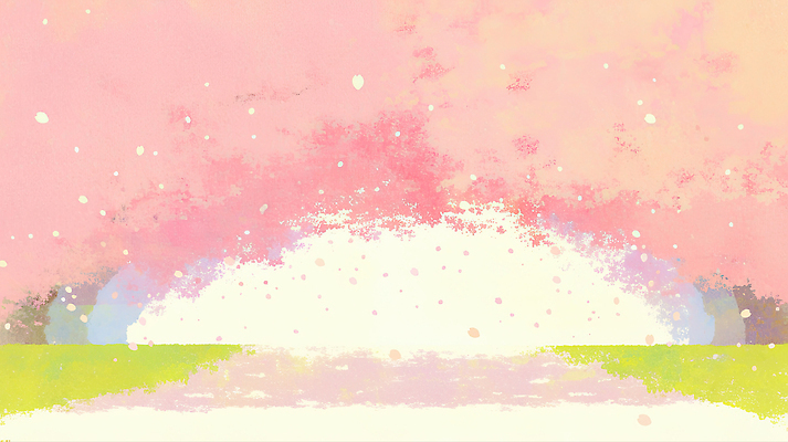 JPG 컬러 백그라운드 일러스트 자연 하늘 풍경 잔디 고요 산책 감상 시간 그림 조화 뷰티풀 국내일러스트 AI일러스트 AI콘텐츠 식물 휴식 생태계 파일형식