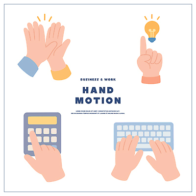 손 컨셉 비즈니스 모션 문구용품 라이프 신체부위 장비 작업 파일형식 벡터 손짓 계산기 키보드 아이디어 업무 기술 창의성 손가락 사람 사무실 집중 커뮤니케이션 일상 경영 국내일러스트 일러스트 AI파일
