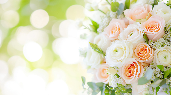 JPG 식물 편집이미지 기념일 꽃 컬러 꽃다발 부케 결혼 자연 결혼식 이벤트 장식 초록색 장미 봄 준비 뷰티풀 편집실사 AI포토 AI콘텐츠 계절 CG 생태계 파일형식