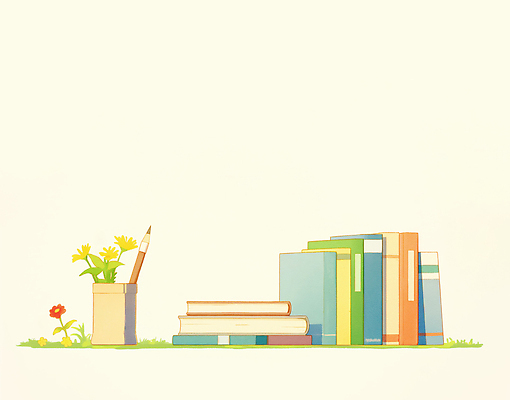 JPG 식물 디자인 꽃 화분 컬러 일러스트 자연 문구용품 책 초록색 학습 사무실 연필 환경 교양 스케치 읽기 정리 창의성 국내일러스트 AI일러스트 AI콘텐츠 교육 비즈니스 모션 학용품 미술 필기구 오브젝트 생태계 파일형식