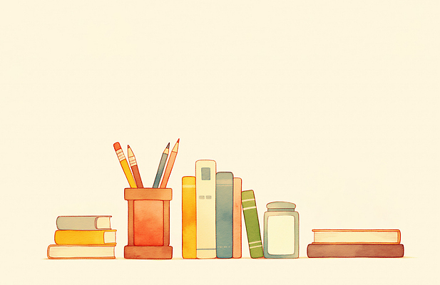 JPG 디자인 컬러 일러스트 탁자 문구용품 색연필 주택 아이디어 책 학습 독서 연필 사무용품 배열 크레파스 정리 창의성 국내일러스트 AI일러스트 AI콘텐츠 교육 가구 컨셉 학용품 건물 필기구 오브젝트 파일형식