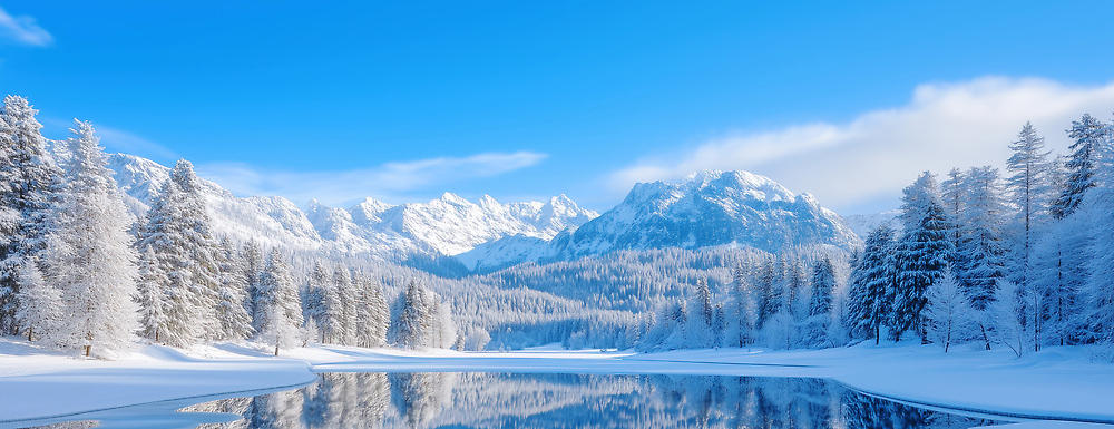 JPG 나무 편집이미지 호수 겨울 자연 하늘 산 풍경 반사 맑음 차가움 숲 조화 뷰티풀 설산 편집실사 AI포토 AI콘텐츠 식물 계절 날씨 CG 생태계 파일형식