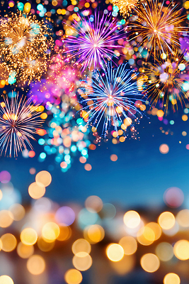 편집이미지 감정 다수 모션 놀이 하늘 사람 이벤트 야간 파일형식 풍경_경치 불꽃놀이 밤하늘 빛 반짝임 축제 여러명 기념일 즐거움 폭죽 조명 JPG 야경 연말 이미지편집
