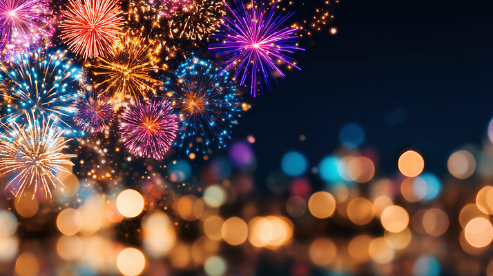 편집이미지 감정 다수 놀이 사람 야간 파일형식 풍경_경치 폭죽 도시 야경 빛 축제 여러명 폭발 하늘 즐거움 이벤트 장면 불꽃놀이 컬러 JPG 연말 이미지편집