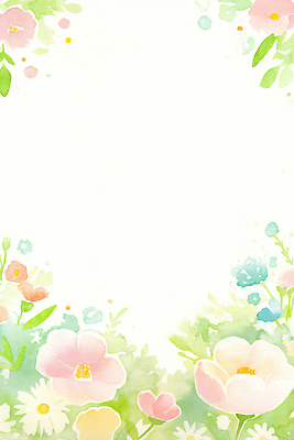 식물 계절 꽃 문화예술 미술 공백 게임 생태계 파일형식 백그라운드 컬러 모양 디자인 장식 자연 꽃밭 생명 그림 수채화 화투 화초 장면 채색 여름 국내일러스트 일러스트 JPG 카피스페이스 프레임 봄