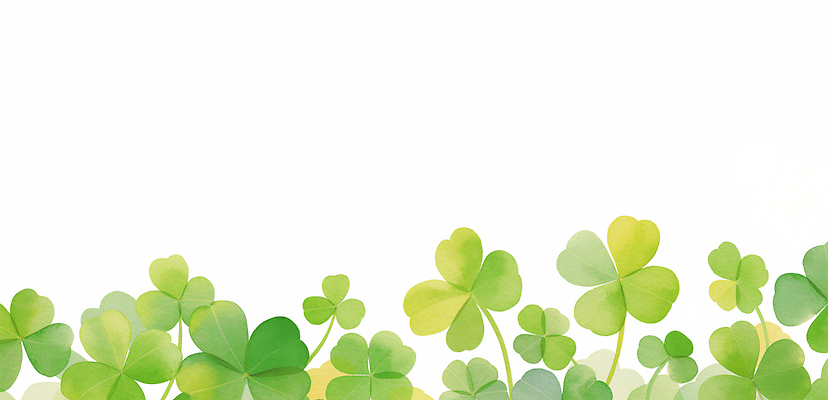 JPG 식물 잎 일러스트 자연 날씨 풍경 잔디 초록색 여름 빛 농작물 환경 봄 네잎클로버 클로버 땅 생태계 원예 조경 평지 국내일러스트 AI일러스트 AI콘텐츠 계절 컬러 농업 취미 파일형식