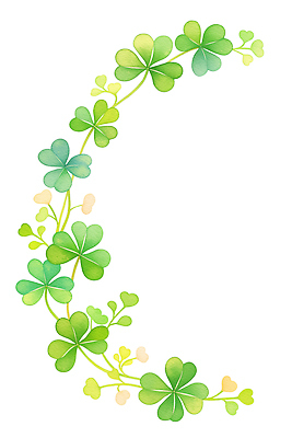 JPG 식물 디자인 화초 예술 백그라운드 잎 곡선 일러스트 자연 생명 그래픽 장식 초록색 봄 공백 네잎클로버 클로버 배열 조화 쉬운 국내일러스트 AI일러스트 AI콘텐츠 계절 선 컬러 생태계 파일형식