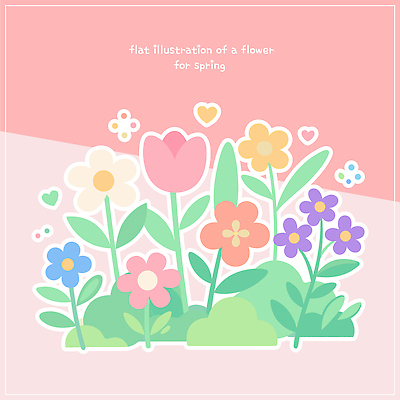 식물 계절 돈 생태계 파일형식 벡터 꽃 봄 컬러 자연 뷰티풀 디자인 화초 성장 풍경 원화 조화 싱그러움 표현 생명 예술 국내일러스트 일러스트 AI파일