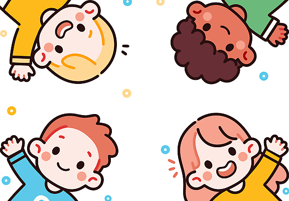 교육 감정 관계 표정 사람 신체부위 파일형식 벡터 어린이 웃음 손 모션 친구 즐거움 유치원 놀이 캐릭터 컬러 백그라운드 모임 커뮤니케이션 놀이방 국내일러스트 일러스트 AI파일