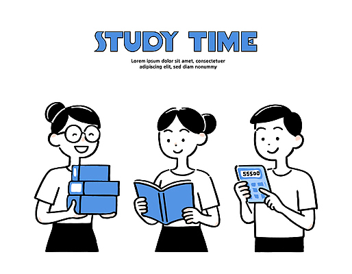 교육 컨셉 관계 문구용품 학습 장비 파일형식 벡터 시간 사람 책 계산기 독서 자료 나눔 친구 모션 교양 학교 준비 집중 정보 이해 문제 국내일러스트 일러스트 AI파일 스터디