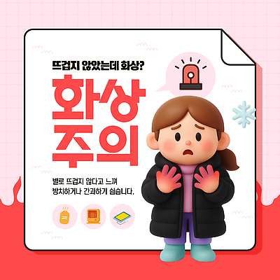 템플릿 컨셉 사람 치료 상처 화상 파일형식 벡터 경고 예방 여자 표정 방법 보호 교육 정보 안전 생각 응급치료 이미지템플릿 AI파일 저온화상