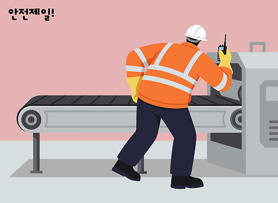 컬러 컨셉 공업 무선통신 건설업 기계 헬멧 안전장비 파일형식 벡터 작업자 공장 무전기 컨베어밸트 점검 소통 작업 장비 산업 내부 안전 회색 사람 직업 환경 국내일러스트 일러스트 AI파일 안전모 건설현장 공사
