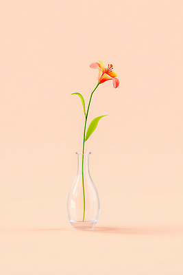 JPG 식물 꽃 예술 컬러 일러스트 자연 실내 실험 풍경 장식 꽃병 투명 오브젝트 조화 멋 뷰티풀 싱그러움 플로리스트 국내일러스트 AI일러스트 AI콘텐츠 직업 내부 생태계 파일형식