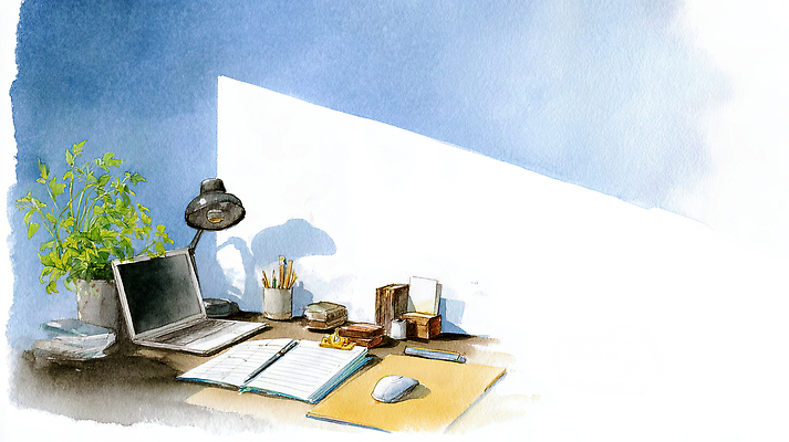 가구 비즈니스 문구용품 전자제품 필기구 오브젝트 파일형식 책상 노트북 공책 펜 식물 빛 그림자 종이 공간 사무실 창문 정리 재료 작업 디자인 코너 조명 일러스트 JPG 국내일러스트