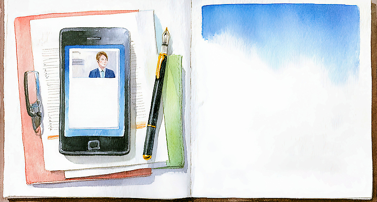 JPG 일러스트 탁자 전자제품 스마트폰 핸드폰 사무실 필기구 펜 공책 장비 업무 작업 책상 문서 파일 개인정보 준비물 국내일러스트 AI일러스트 AI콘텐츠 가구 비즈니스 문구용품 스마트기기 정보 파일형식