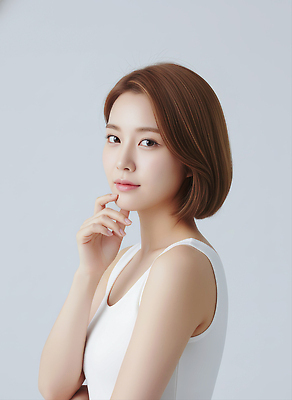 JPG 모델 편집이미지 여자 패션 컬러 포즈 짧은머리 실내 표정 머리카락 카메라 촬영 직사각형 턱 뷰티풀 스타일 편집실사 AI인물포토 AI콘텐츠 도형 헤어스타일 사람 내부 전자제품 머리 CG 파일형식 AI포토