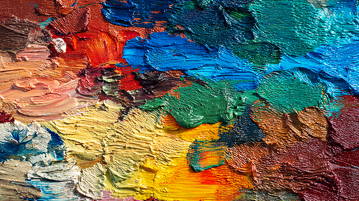 JPG 모양 디자인 예술 컬러 패턴 일러스트 회화 물감 표현 혼합 질감 유화 조합 창작 국내일러스트 AI일러스트 AI콘텐츠 무늬 말하기 미술 미술도구 파일형식