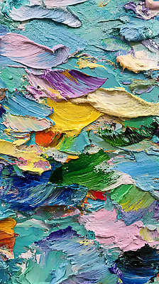 JPG 디자인 예술 컬러 패턴 일러스트 페인팅 회화 미술 표현 혼합 질감 캔버스 유화 창의력 국내일러스트 AI일러스트 AI콘텐츠 무늬 문화예술 말하기 파일형식