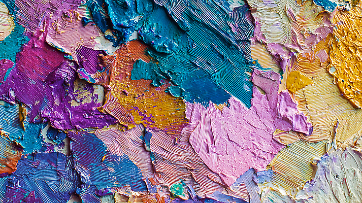 JPG 모양 디자인 예술 컬러 일러스트 미술 페인트 물감 표현 질감 작품 유화 조합 창작 국내일러스트 AI일러스트 AI콘텐츠 문화예술 미술도구 파일형식