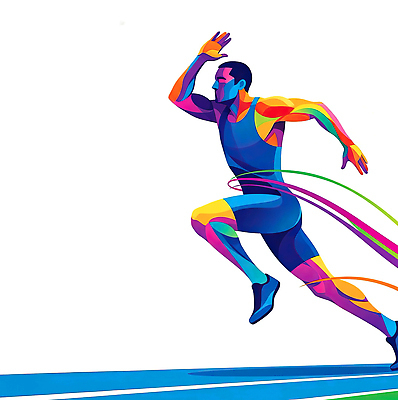 감정 스포츠 컨셉 스포츠시설 모션 건강 사람 파일형식 달리기 운동선수 트랙 운동 스프린트 경기 경기장 연습 체육 남자 속도 경쟁 도전 열정 신체 일러스트 국내일러스트 JPG