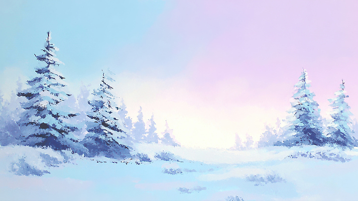 JPG 나무 분홍색 컬러 겨울 일러스트 자연 하늘 생명 풍경 파란색 일출 고요 일몰 산책 나뭇가지 숲 조용 온도 조화 AI일러스트 식물 계절 휴식 노을 생태계 파일형식 AI콘텐츠