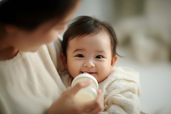 감정 가족 유제품 표정 사람 내부 아기용품 CG 파일형식 아기 엄마 우유 젖병 행복 실내 촬영 부모 자녀 보살핌 사랑 연령 유지 미소 JPG 편집실사 편집이미지 의료성형뷰티
