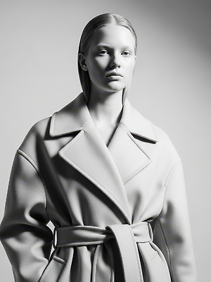 JPG 모델 편집이미지 디자인 옷 패션 얼굴 포즈 스튜디오 조명 흑백 뷰티 카메라 촬영 코트 흰색 의료성형뷰티 스타일 편집실사 AI인물포토 AI콘텐츠 컬러 촬영기법 신체부위 전자제품 외투 CG 파일형식 AI포토