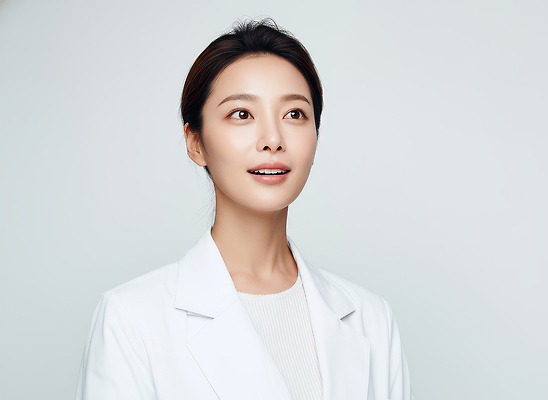 JPG 편집이미지 직업 옷 여자 감정 의학 실험 치료 환경 청결 환자 의사 정보 소통 의료성형뷰티 편집실사 AI인물포토 AI콘텐츠 컨셉 사람 의료진 위생 CG 파일형식 AI포토