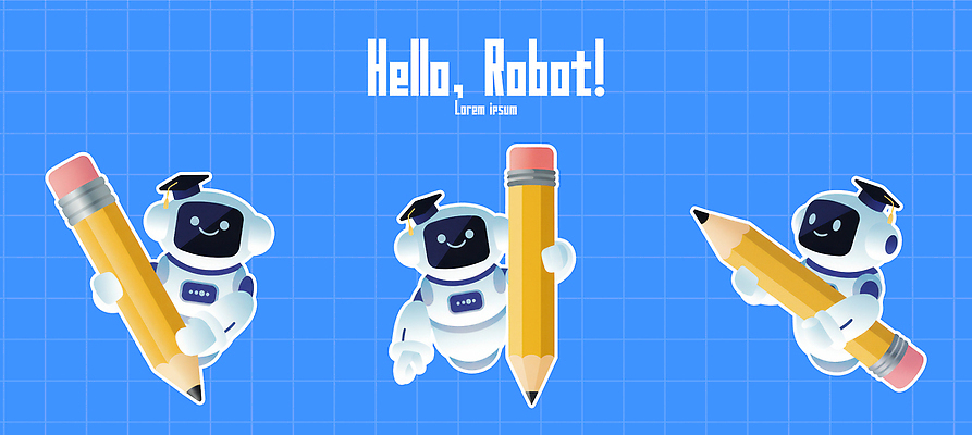 감정 컨셉 학용품 표정 라이프 필기구 파일형식 로봇 연필 일상 모션 즐거움 그림 장면 웃음 백그라운드 교육 기술 디자인 캐릭터 창의성 작업 상상력 소통 개성 국내일러스트 일러스트 PSD