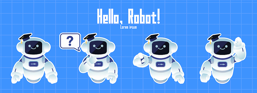 교육 감정 컨셉 말하기 신체부위 파일형식 로봇 대화 표현 질문 손 상호작용 기술 캐릭터 디자인 소통 표정 학습 창의성 이미지 즐거움 국내일러스트 일러스트 PSD